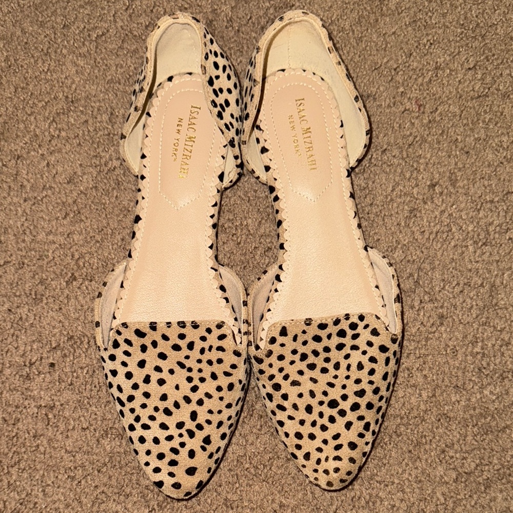 Isaac Mizrahi Beige and Black Women's Shoes